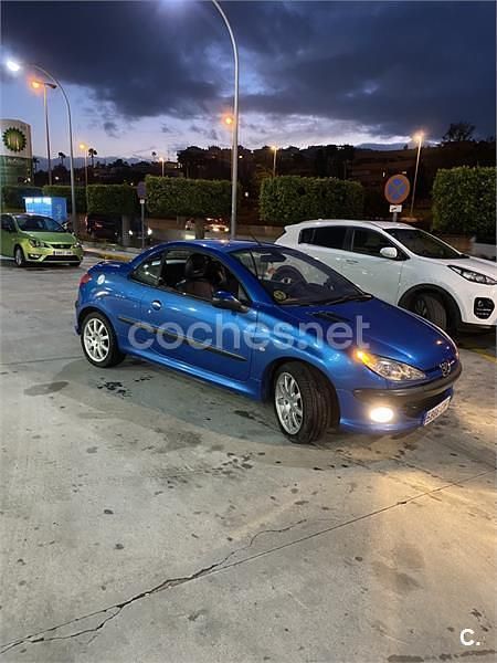 Azul Usado 2003 Peugeot 206 Descapotable | 3800 € (Precio justo) - Imagen 1/2