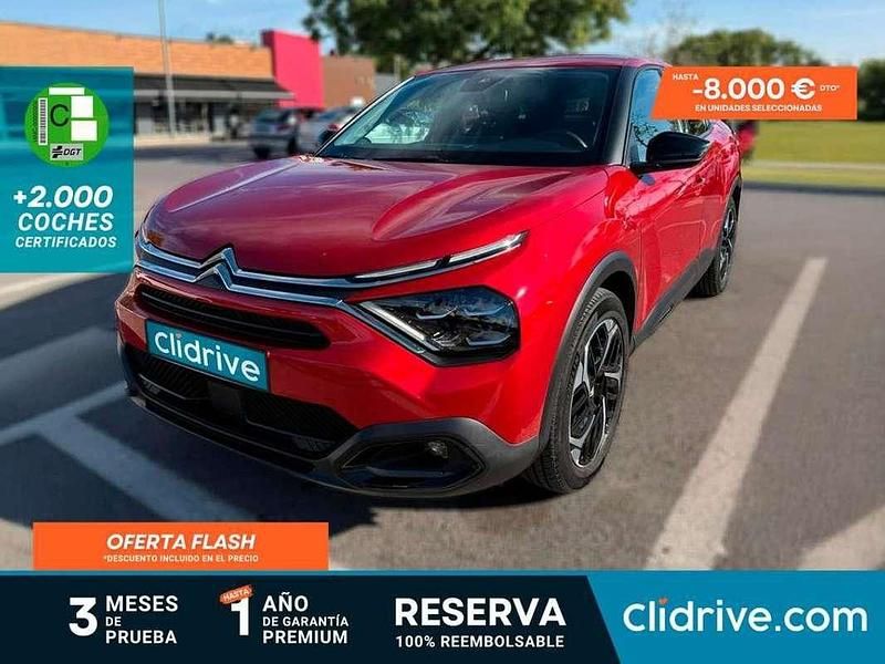 Rojo Usado 2024 Citroën C4 PureTech Utilitario | 15.490 € (Precio justo) - Imagen 1/3