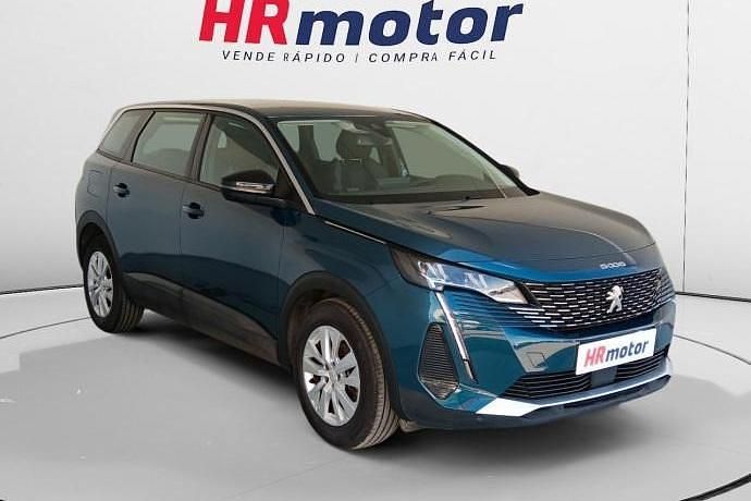 Azul Usado 2022 Peugeot 5008 Active Monovolumen | 16.710 € (Super precio) - Imagen 1/4