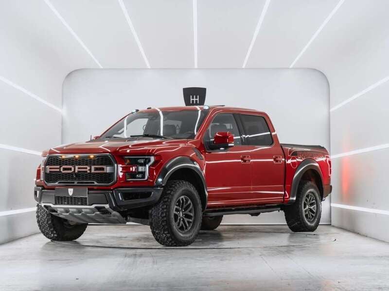 Usado Ford F-150 Raptor 457 CV (336 kW) 2017 Rojo Pickup/Camioneta