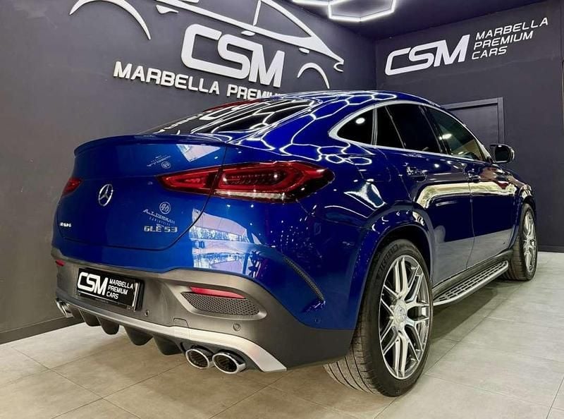 Usado Mercedes GLE53 AMG AMG 435 CV (319 kW) 2021 Azul Coupe