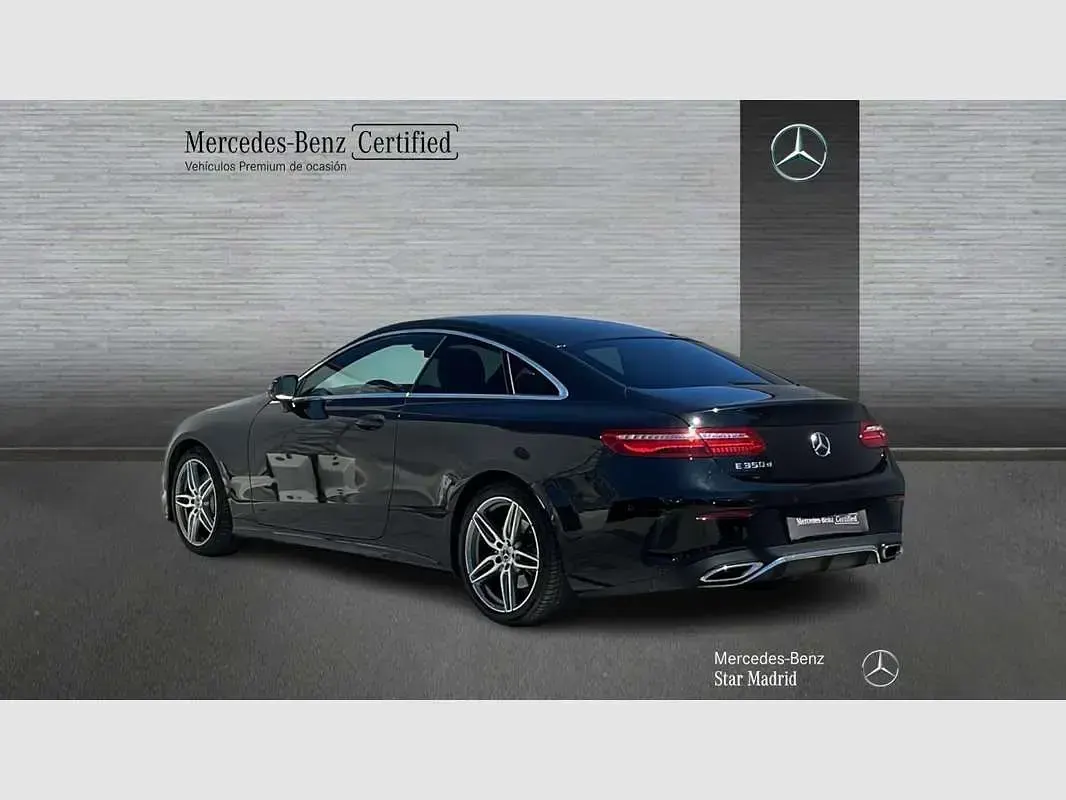 Usado Mercedes E350 AMG line 209 CV (153 kW) 2020 Negro Coupe
