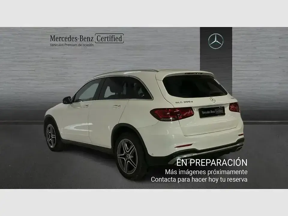 Usado Mercedes GLC300 245 CV (180 kW) 2022 Blanco SUV