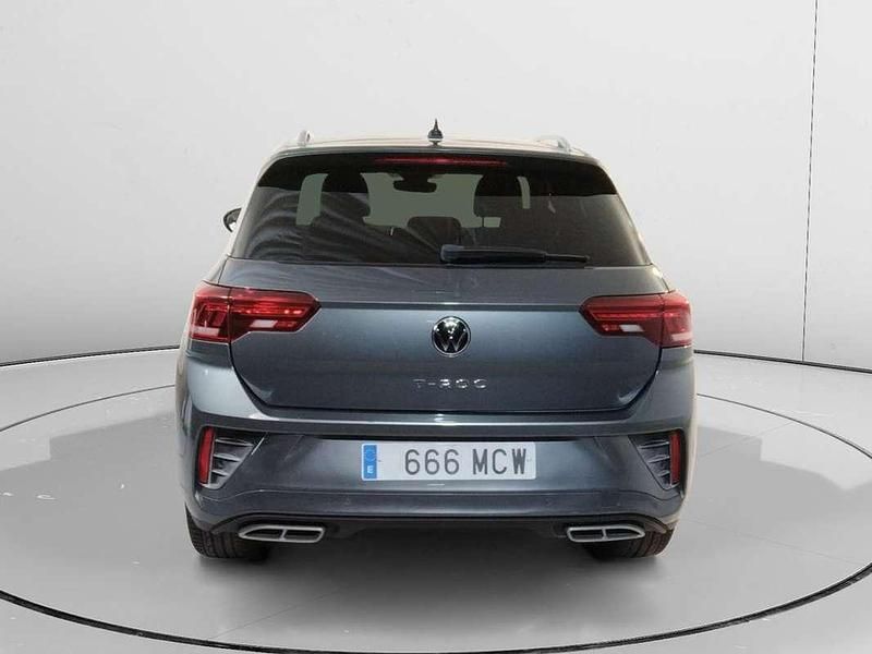 Usado VW T-Roc R-line 151 CV (111 kW) 2022 Gris SUV