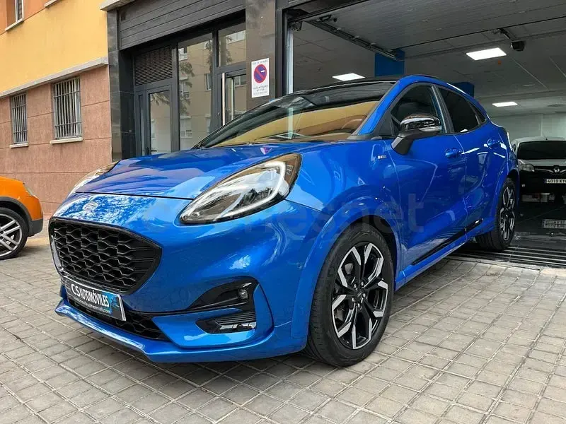 Usado Ford Puma ST-Line X 125 CV (91 kW) 2020 Azul SUV