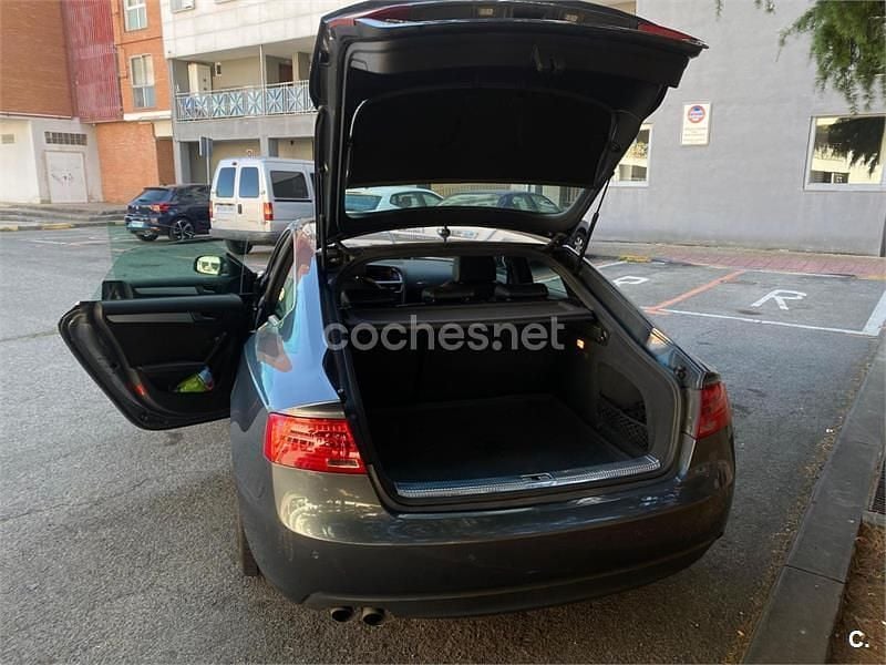 Usado Audi A5 Sportback S-Line 177 CV (130 kW) 2012 Negro Utilitario