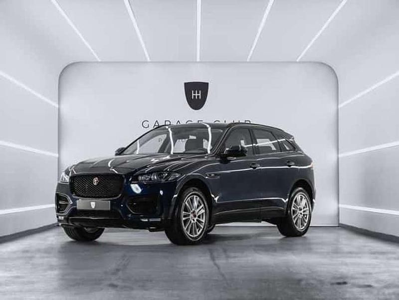 Usado Jaguar F-Pace Pure 300 CV (220 kW) 2018 Azul SUV
