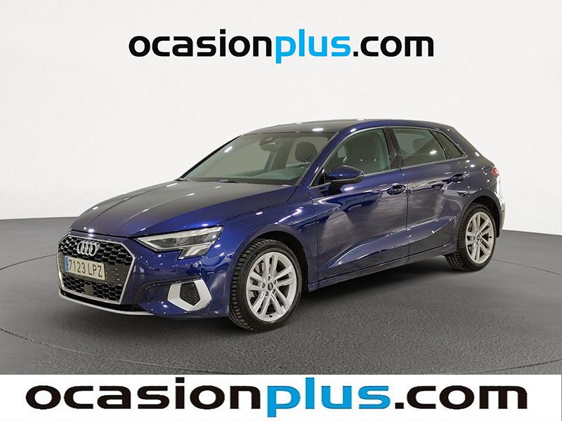 Azul Usado 2021 Audi A3 Sportback e-tron Advanced Plus Berlina | 21.091 € (Buen precio) - Imagen 1/4