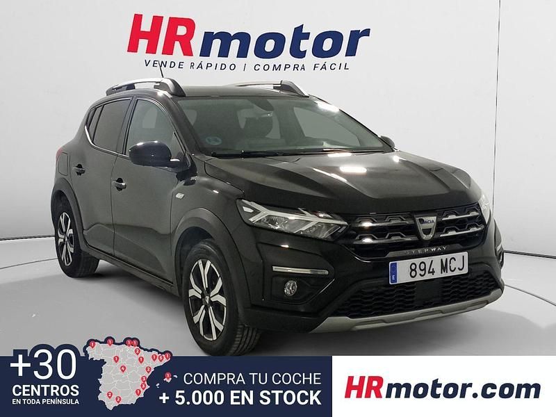 Negro Usado 2022 Dacia Sandero Comfort Berlina | 14.390 € (Precio justo) - Imagen 1/4