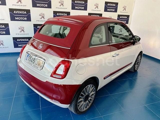 Usado Fiat 500C Lounge 69 CV (50 kW) 2016 Blanco Descapotable