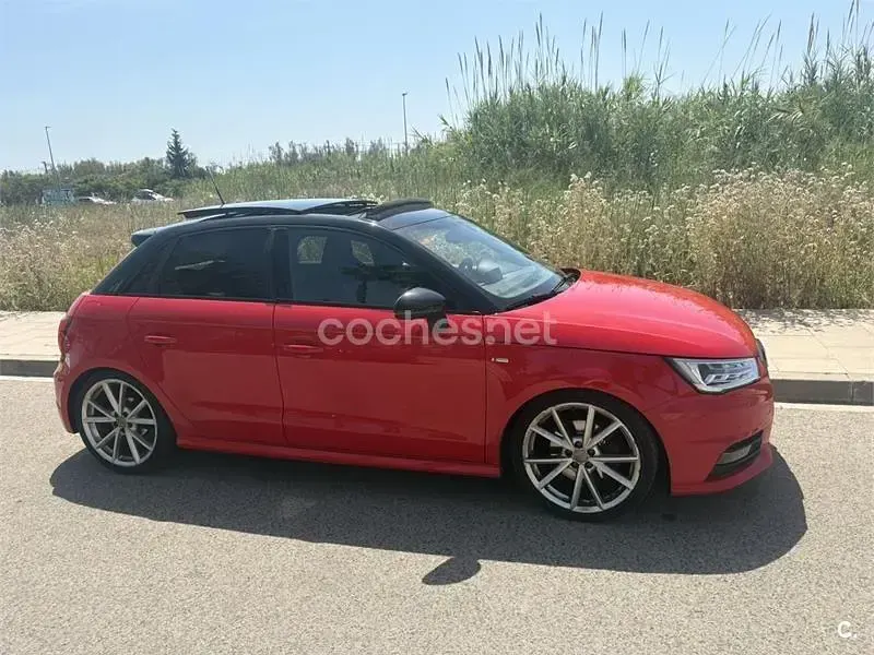 Usado Audi A1 Sportback Design 116 CV (85 kW) 2016 Rojo Utilitario