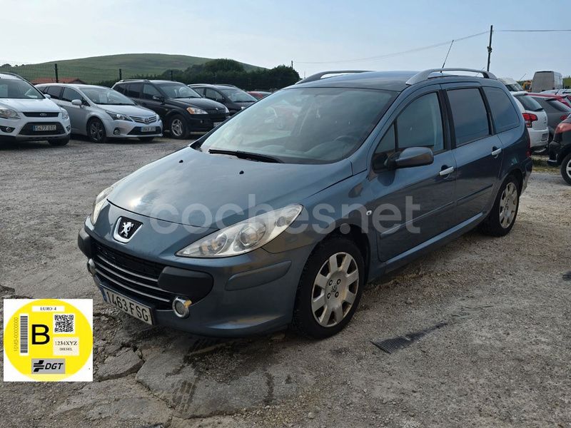 Gris / plata Usado 2007 Peugeot 307 Familiar | 2499 € (Precio justo) - Imagen 1/4