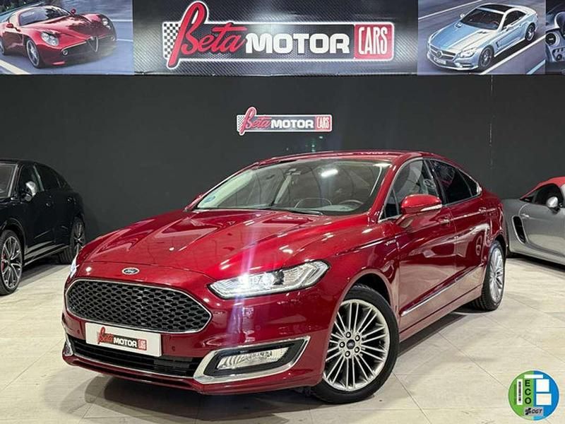 Rojo Usado 2019 Ford Mondeo Vignale Berlina | 17.990 € (Precio justo) - Imagen 1/4