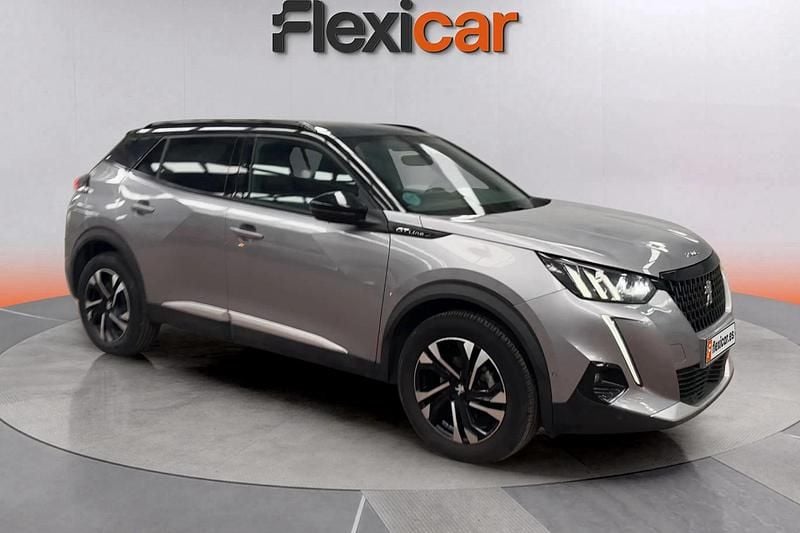 Gris Usado 2020 Peugeot 2008 GT-line SUV | 16.490 € (Precio justo) - Imagen 1/4