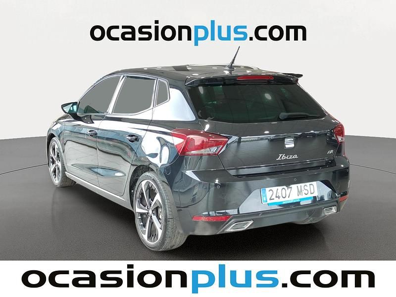 Usado Seat Ibiza FR 150 CV (110 kW) 2024 Negro Berlina