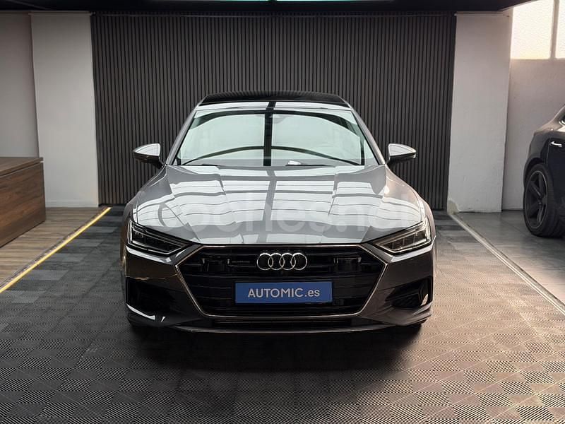 Usado Audi A7 Sportback 340 CV (250 kW) 2018 Gris / plata Utilitario