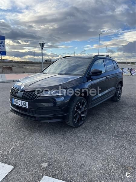 Usado Skoda Karoq SportLine 150 CV (110 kW) 2020 Negro SUV