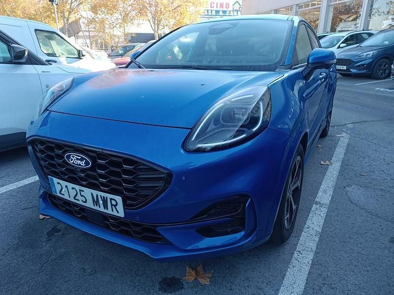 Azul Usado 2024 Ford Puma ST-Line SUV | 22.500 € (Precio justo) - Imagen 1/4