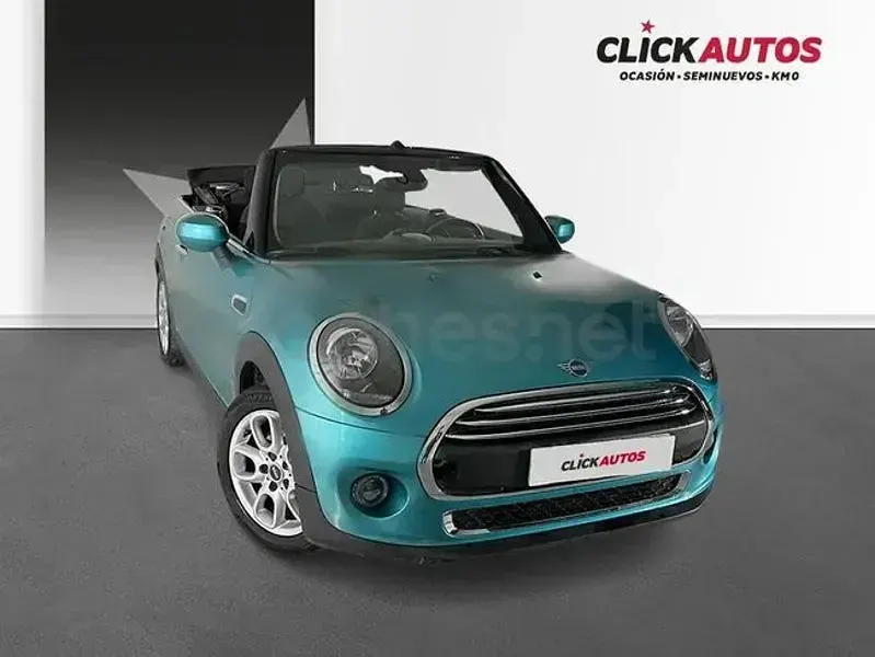 Usado Mini One Cabriolet 102 CV (75 kW) 2020 Azul Descapotable