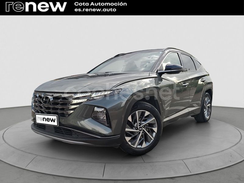 Gris Usado 2021 Hyundai Tucson SUV | 23.990 € (Precio justo) - Imagen 1/4