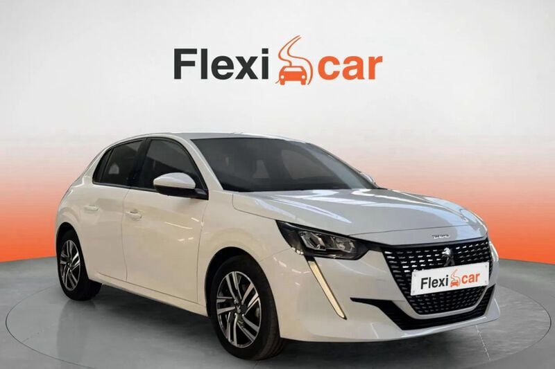 Blanco Usado 2020 Peugeot 208 Allure Utilitario | 10.590 € (Super precio) - Imagen 1/4