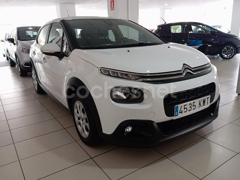 Usado Citroën C3 Feel 82 CV (60 kW) 2019 Blanco Utilitario