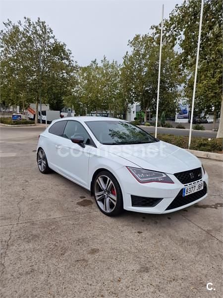 Blanco Usado 2014 Cupra Leon Berlina | 21.000 € (Un poco caro) - Imagen 1/4