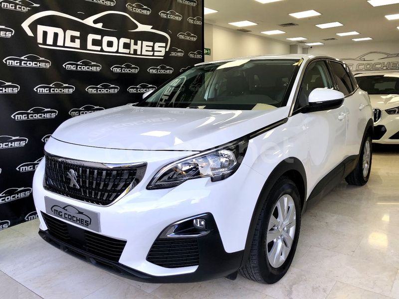 Blanco Usado 2018 Peugeot 3008 Active SUV | 14.990 € (Precio justo) - Imagen 1/4