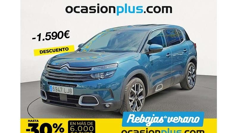 Azul Usado 2020 Citroën C5 Aircross Live SUV | 14.982 € (Buen precio) - Imagen 1/4