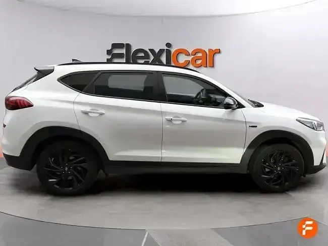 Usado Hyundai Tucson N Line 136 CV (100 kW) 2020 Blanco SUV