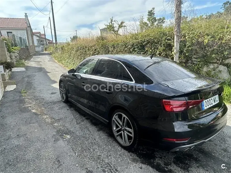Usado Audi A3 S-Line 150 CV (110 kW) 2017 Negro Berlina