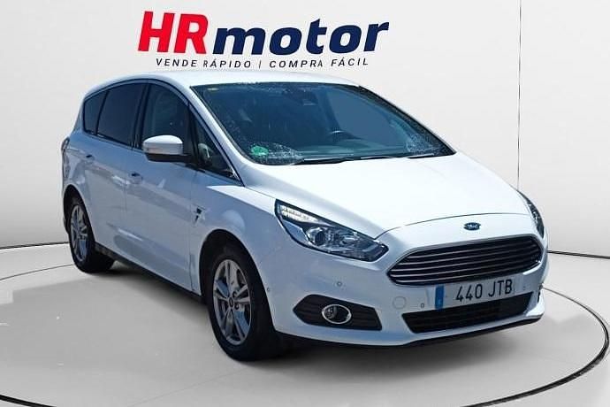 Gris Usado 2016 Ford S-MAX Titanium S Monovolumen | 13.590 € (Precio justo) - Imagen 1/4