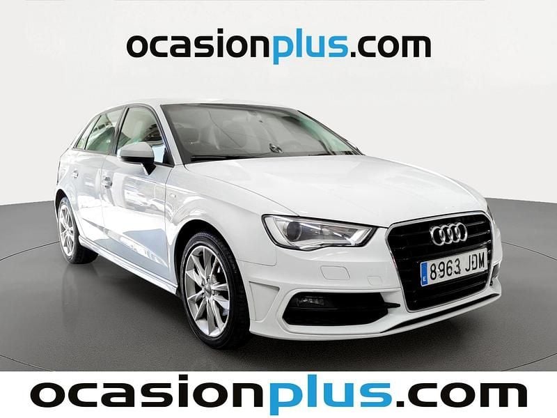 Usado Audi A3 S-Line 110 CV (80 kW) 2015 Blanco