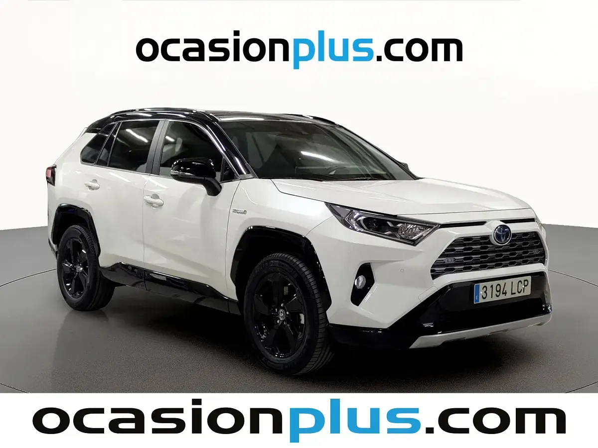 Usado Toyota RAV4 Hybrid 218 CV (160 kW) 2019 Blanco SUV