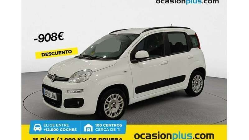 Blanco Usado 2019 Fiat Panda Lounge Utilitario | 8591 € (Buen precio) - Imagen 1/4
