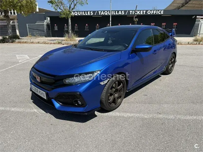 Usado Honda Civic Sport Plus 182 CV (133 kW) 2018 Azul Berlina