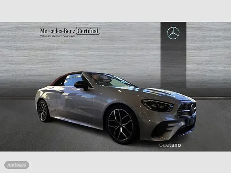 Usado Mercedes E220 194 CV (142 kW) 2023 Gris / plateado Descapotable