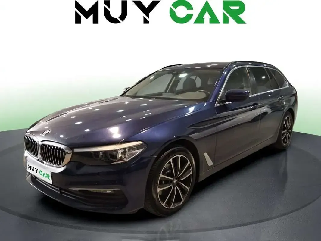 Usado BMW 520 190 CV (139 kW) 2020 Azul Familiar