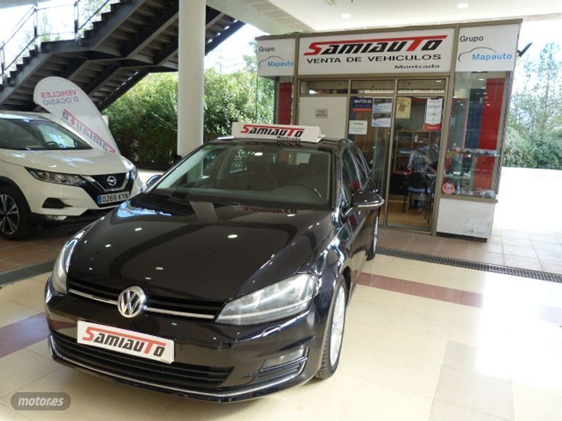 Usado VW Golf VII Sportline 150 CV (110 kW) 2013 Negro Berlina