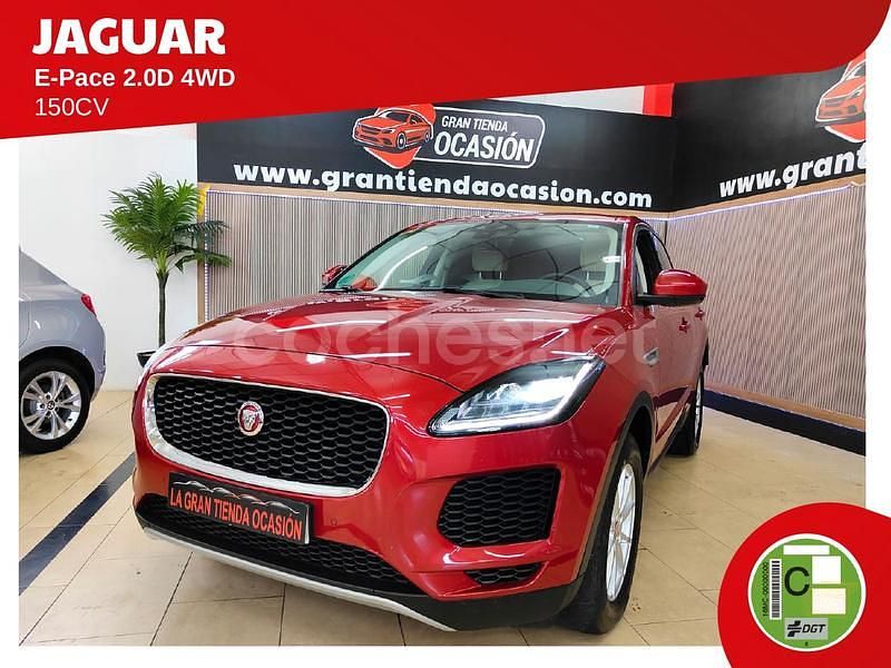 Rojo Usado 2018 Jaguar E-Pace SUV | 22.980 € (Caro) - Imagen 1/4