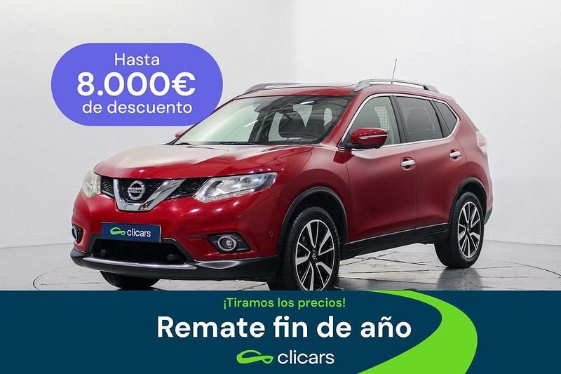 Rojo Usado 2015 Nissan X-Trail Tekna SUV | 13.990 € (Buen precio) - Imagen 1/4