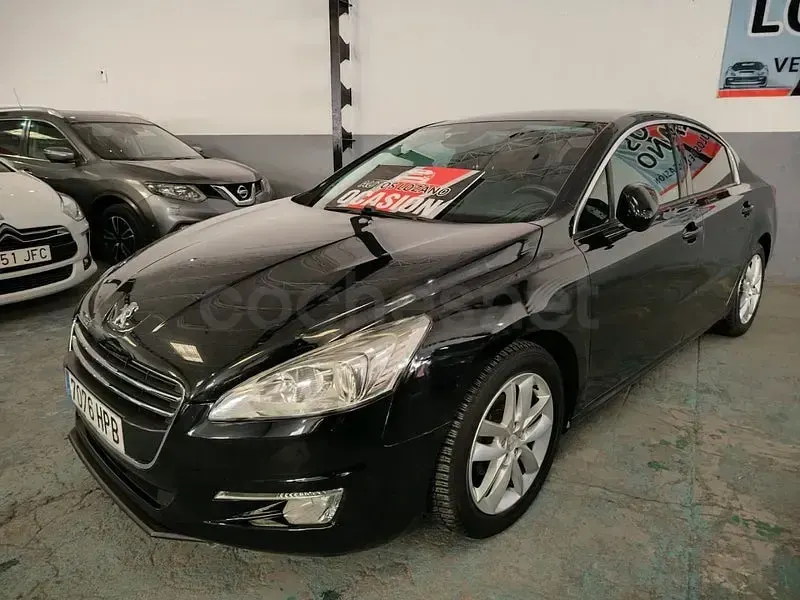 Usado Peugeot 508 Allure 140 CV (102 kW) 2013 Negro Berlina