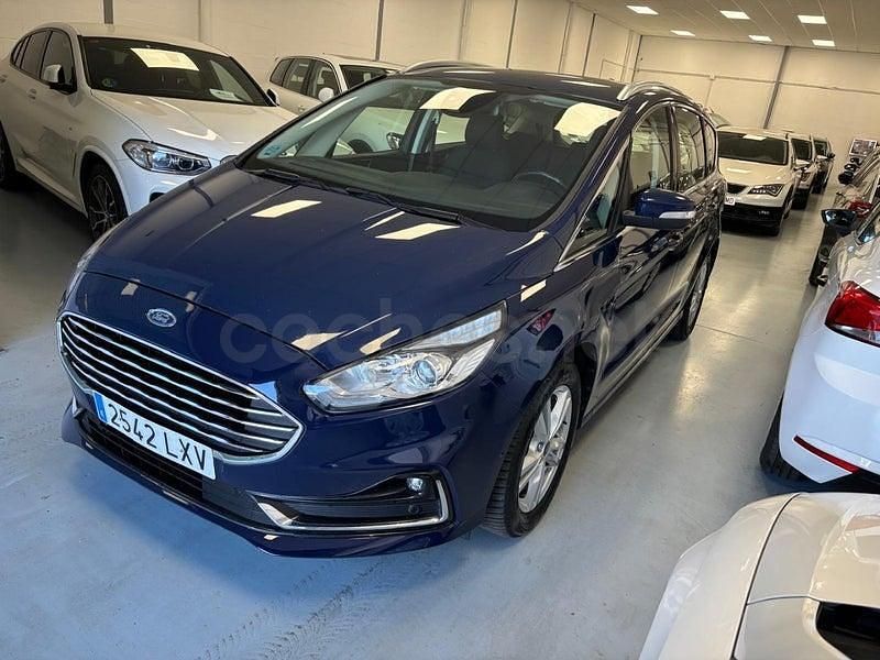 Azul Usado 2022 Ford S-MAX Titanium Monovolumen | 16.900 € (Super precio) - Imagen 1/4