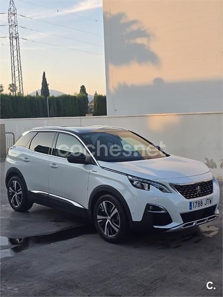 Usado Peugeot 3008 GT-line 120 CV (88 kW) 2016 Blanco SUV