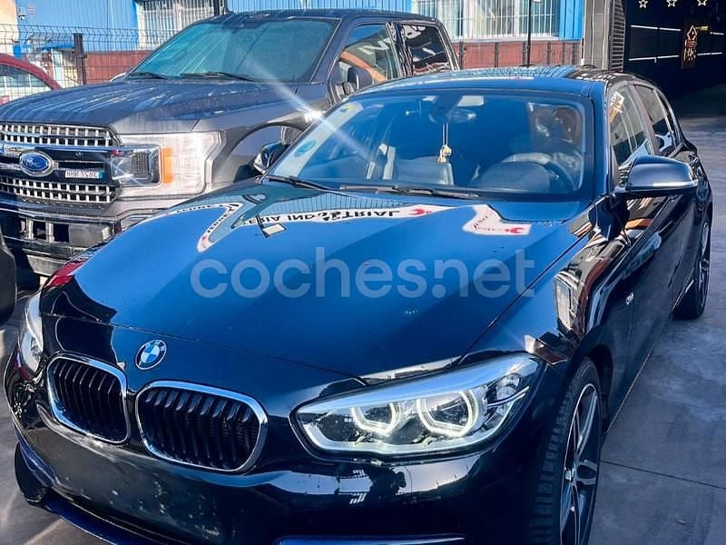 Usado BMW 116 116 CV (85 kW) 2016 Negro Utilitario