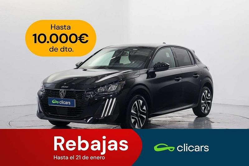 Negro Usado 2025 Peugeot 208 Allure Utilitario | 16.590 € (Buen precio) - Imagen 1/4
