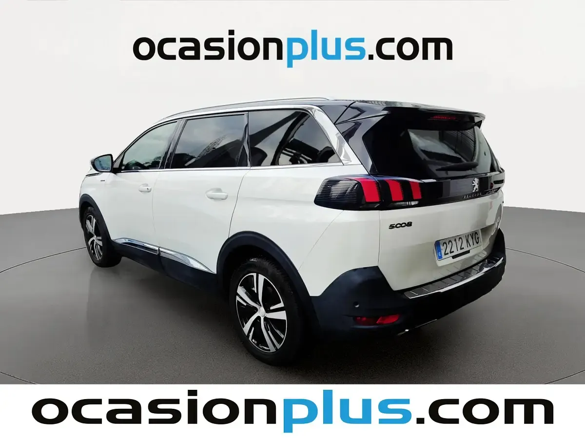 Usado Peugeot 5008 GT-line 131 CV (96 kW) 2019 Blanco SUV