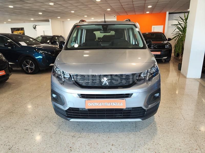 Usado Peugeot Rifter GT-line 100 CV (73 kW) 2020 Gris / plata Monovolumen