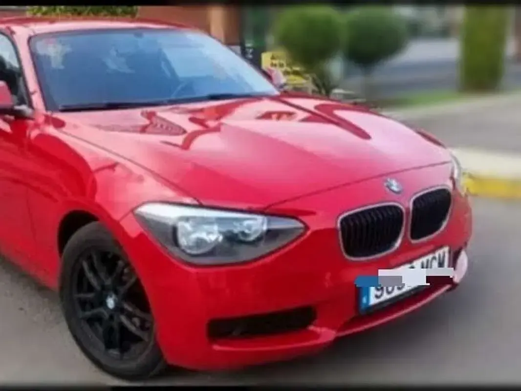 Usado BMW 116 M Sport 136 CV (100 kW) 2013 Rojo Utilitario