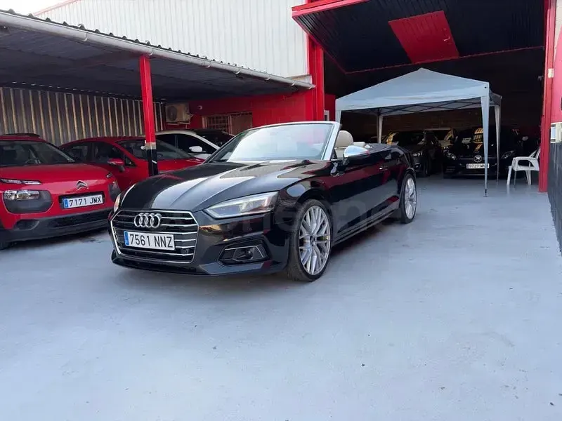 Usado Audi A5 Cabriolet 190 CV (139 kW) 2017 Negro Descapotable